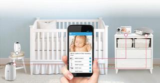 La technologie dans la chambre de bébé