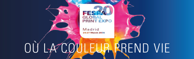 Du 24 au 27 mars, venez découvrir à la FESPA les tendances et innovations futures du secteur. Et bonne nouvelle !