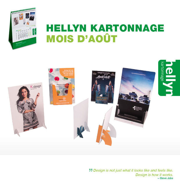 Hellyn Kartonnage : Mettez votre produit à l'honneur grâce à notre matériel POS de qualité