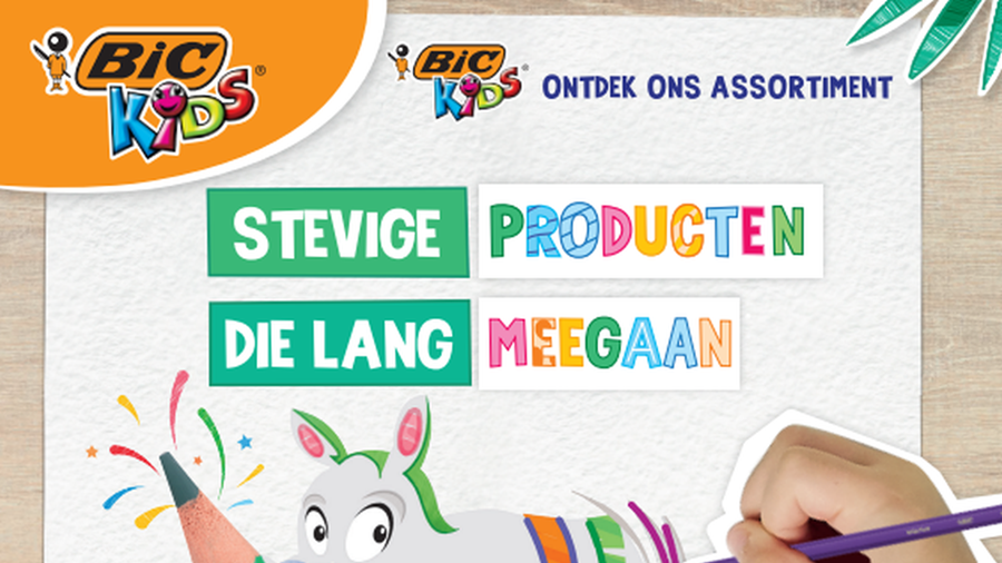 ONTDEK DE PRODUCTEN VAN BIC® KIDS®