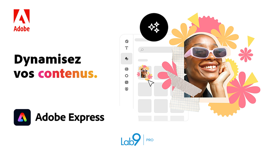 Plus de fonctionnalités dans Adobe Express