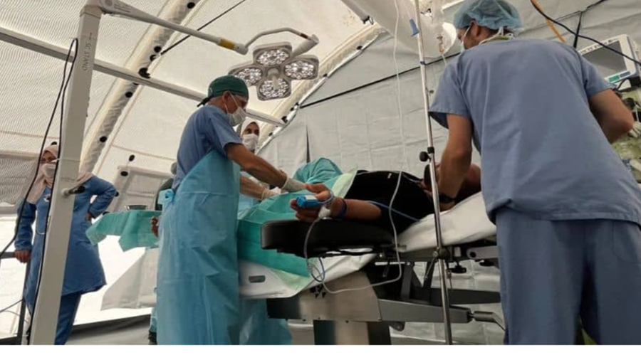 Hulpverlening Rode Kruis in Gaza raakt in de problemen