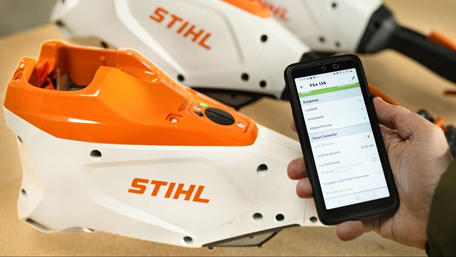 Grün Team garde un œil sur vos machines grâce à STIHL connected