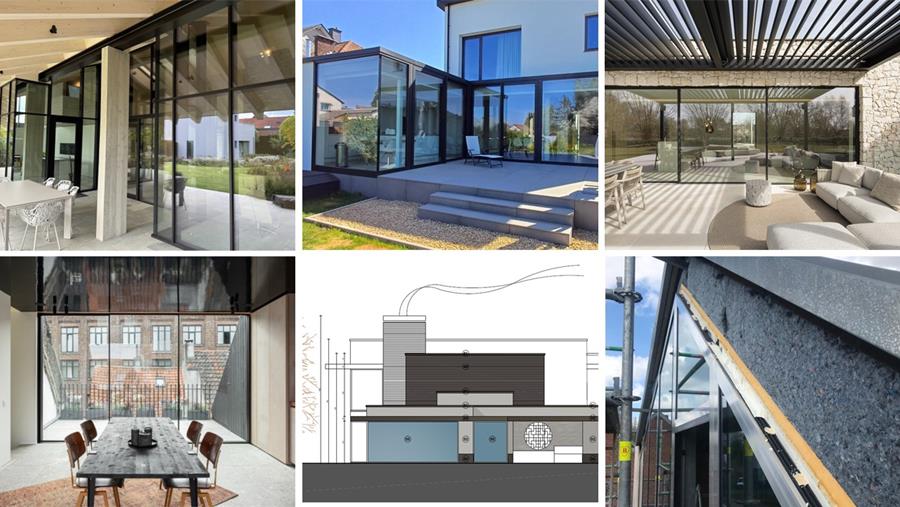 Genomineerden Schrijnwerk Awards: Aluminium schrijnwerk (< 150.000 €)